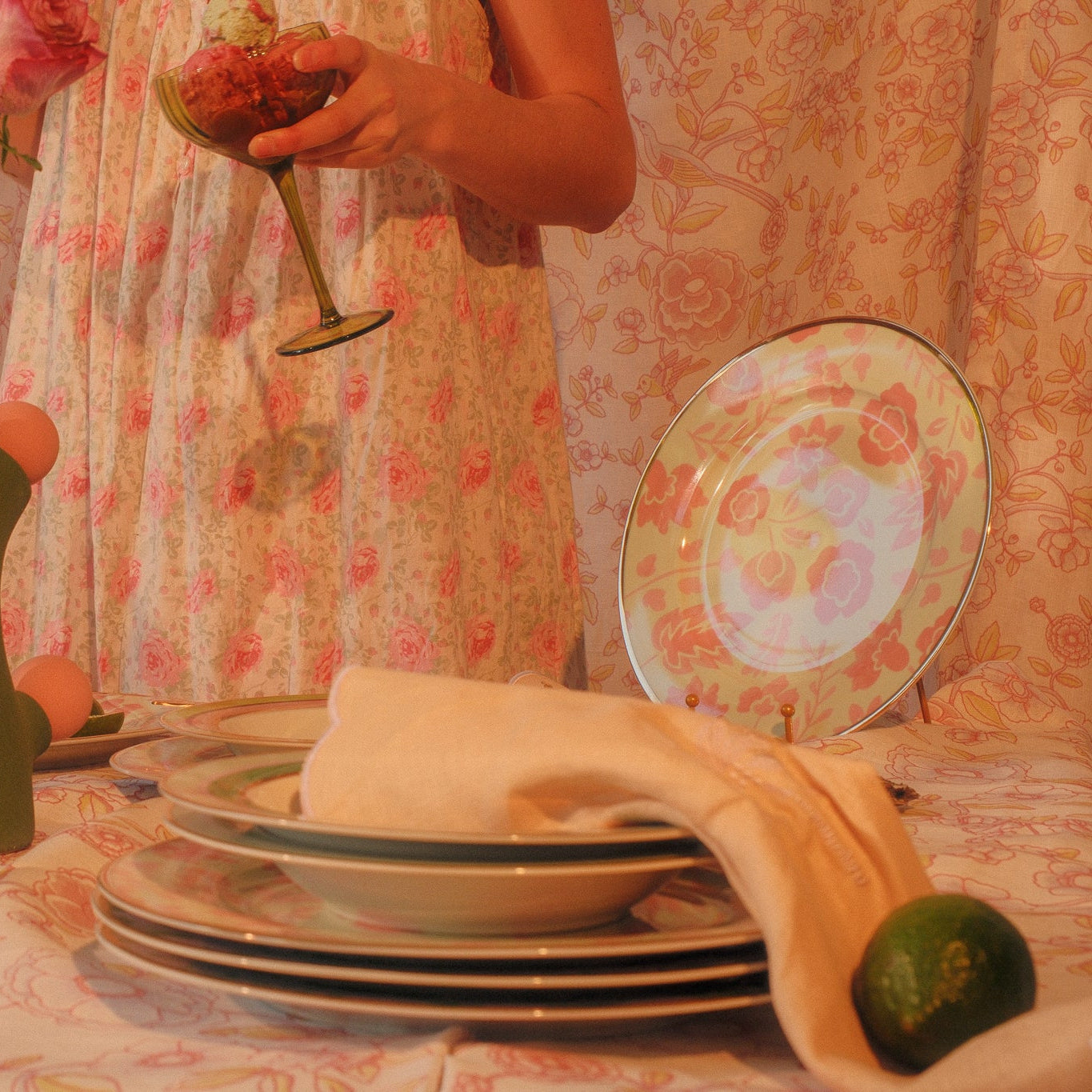 Blush Buttercream Napkin - Set of 4