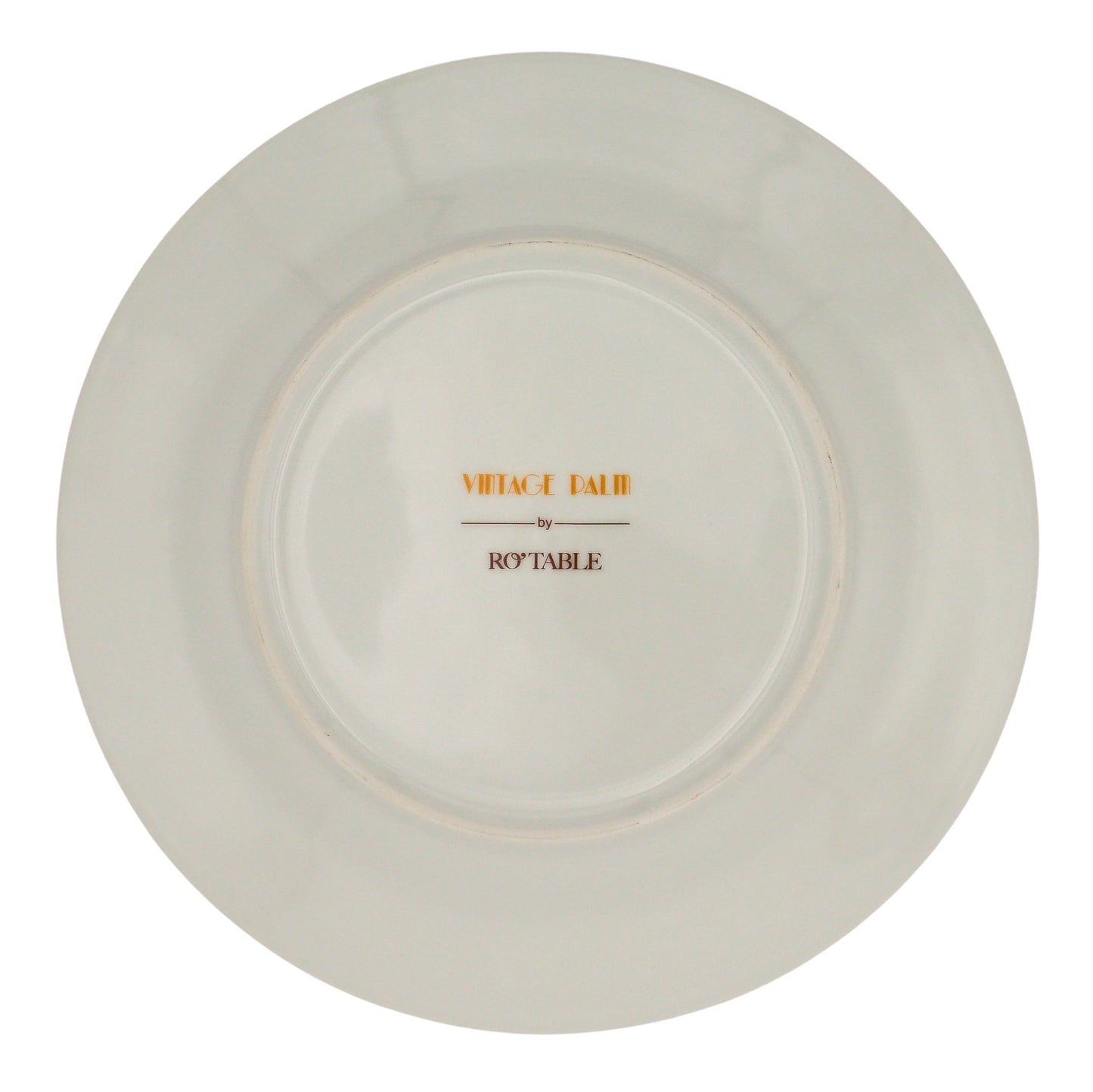 Pistachio & Lychee Leaf Dinner Plate - Set of 4