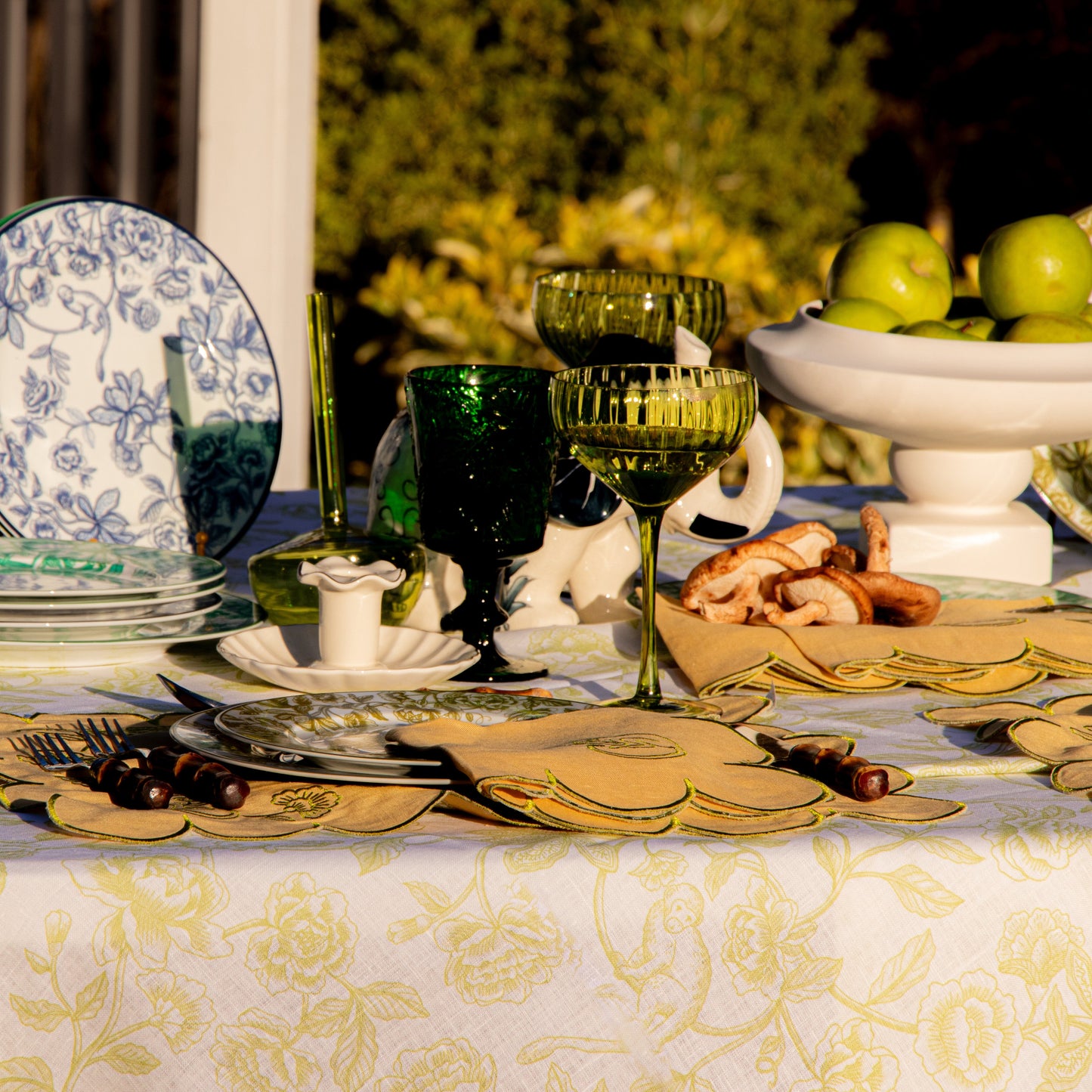 Sunlit Moss Napkin - Set of 4