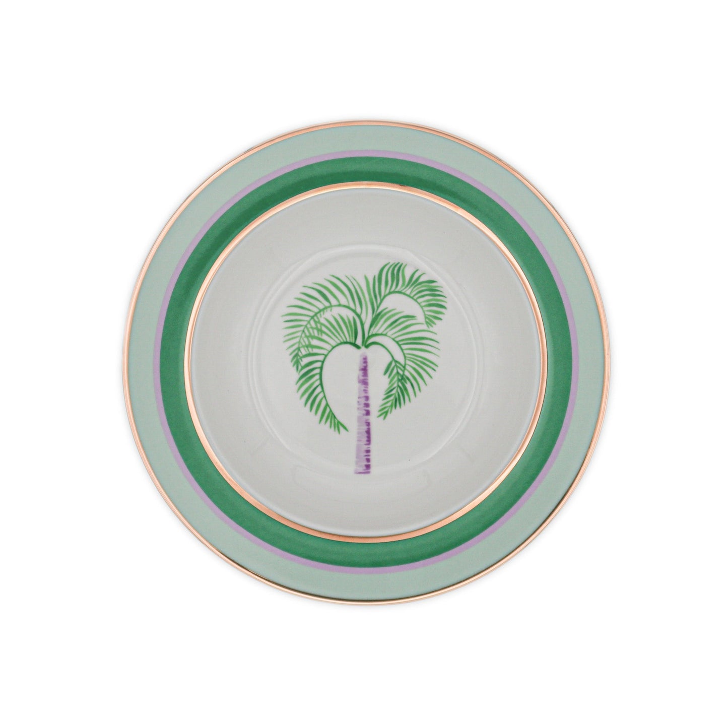 Bernadette Palm Soup Bowl - Set of 4