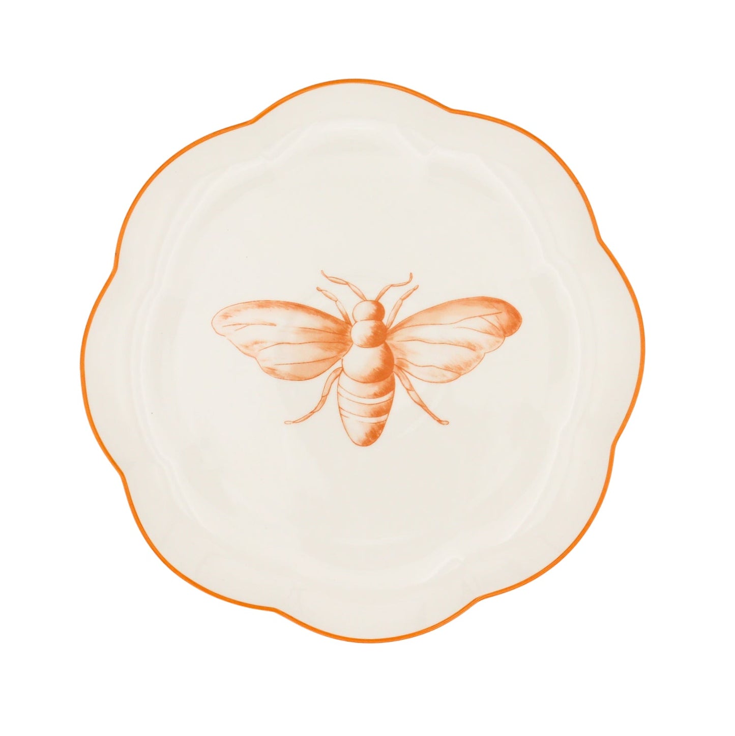 Bumble Homecoming Scalloped Starter Plate - Case of 12 Plates