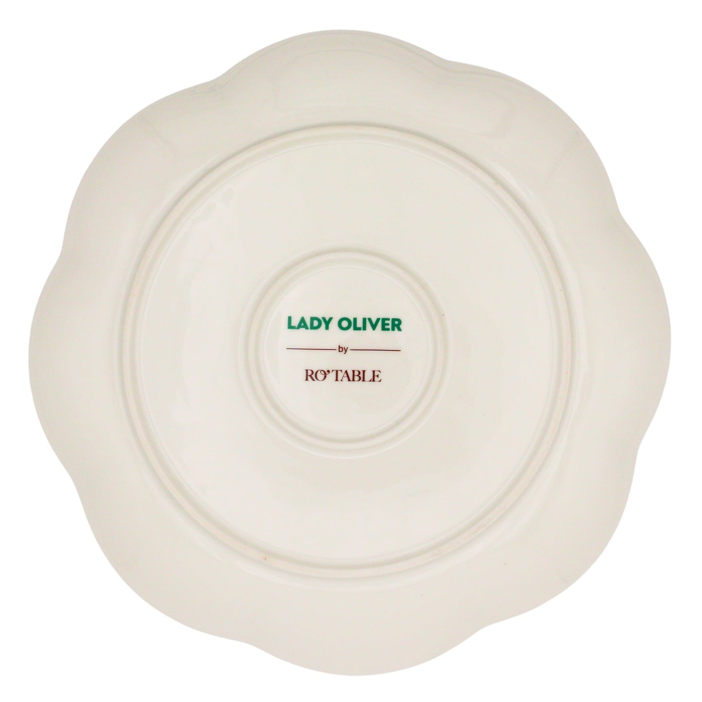 Bumble Homecoming Scalloped Starter Plate - Case of 12 Plates