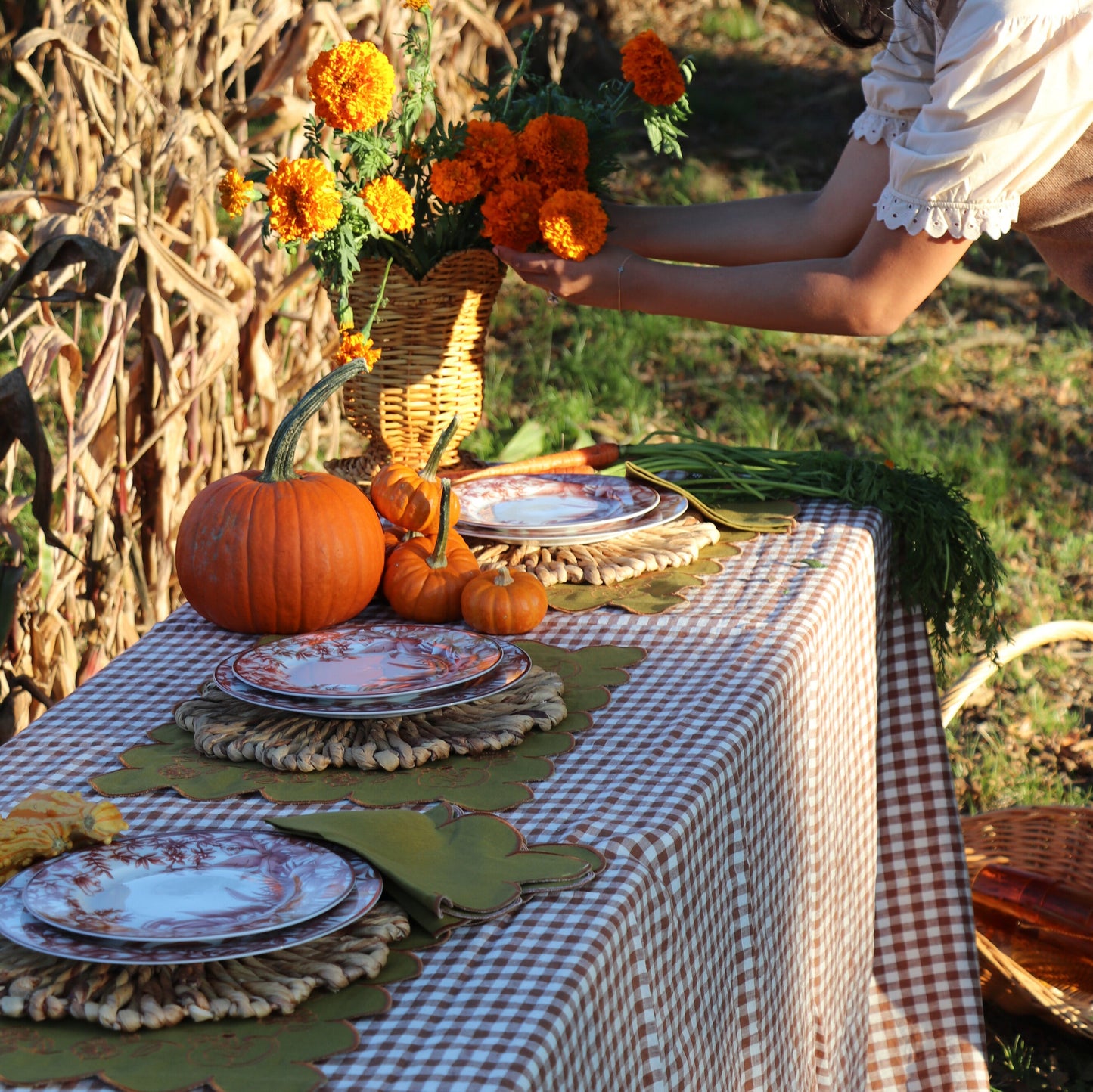 Earthen Pine Placemat - Set of 4