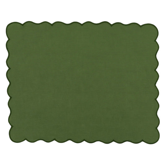 Evergreen Wave Placemat - Set of 4