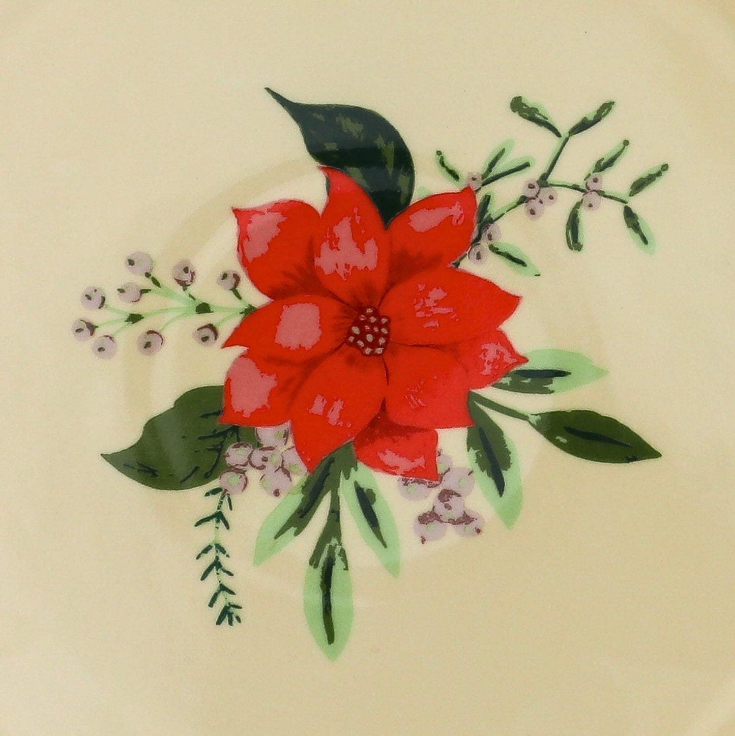 Fabled Flora Scalloped Dinner Plate - Case of 12 Plates