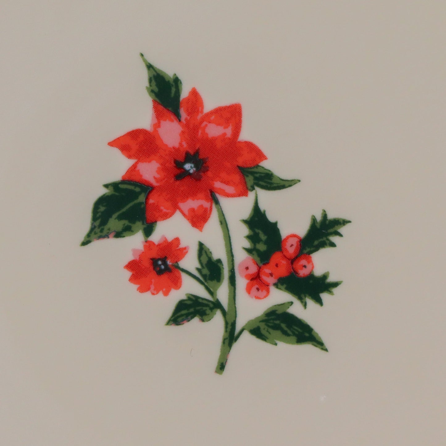 Fabled Flora Scalloped Starter Plate - Set of 4