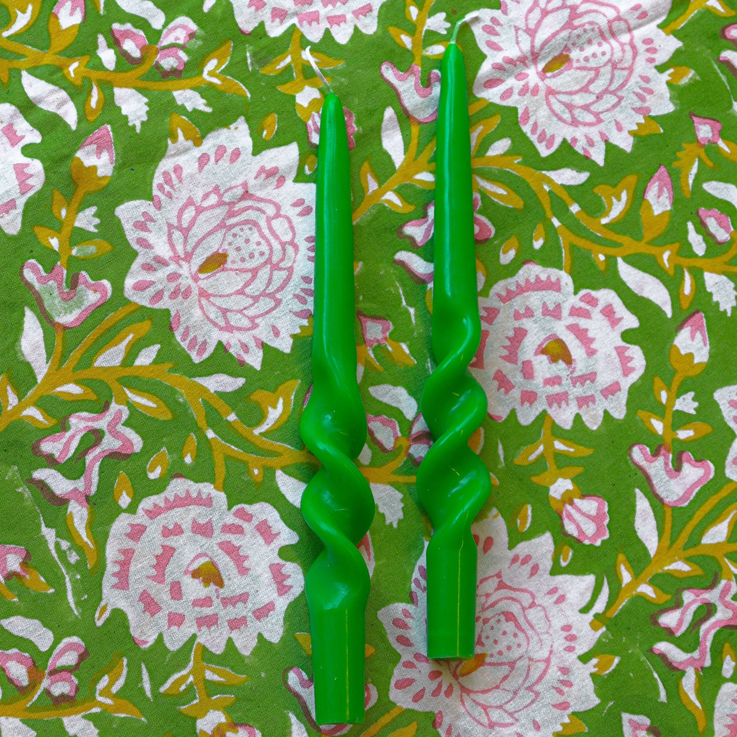 Forest Fern Twisted Candle (Pair) - Pack of 10