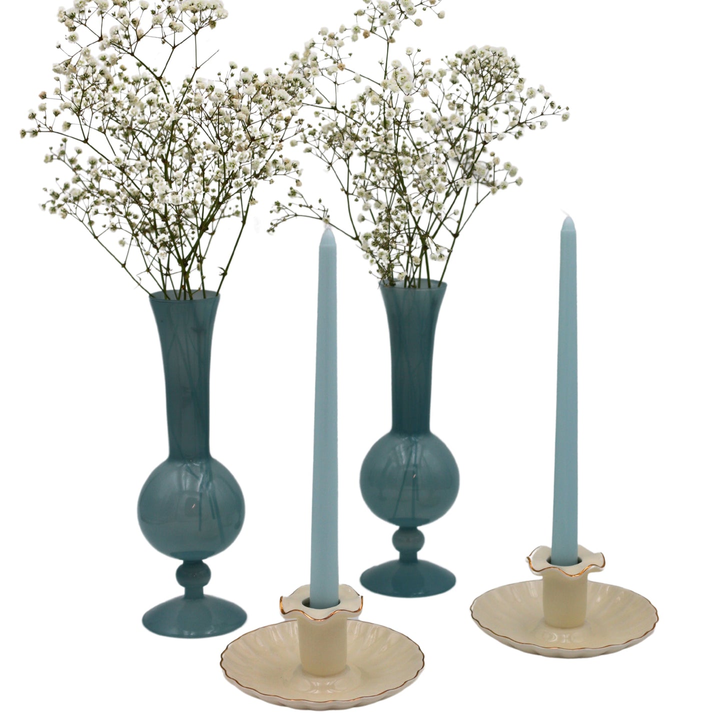 Gilded Cream Candle Holder - Case of 10