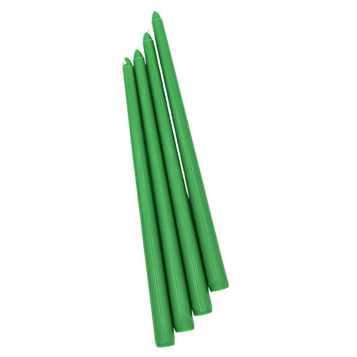 Extra Tall Grass Green Taper Candle, 1 Case of 50 Candles (4 in each pack)