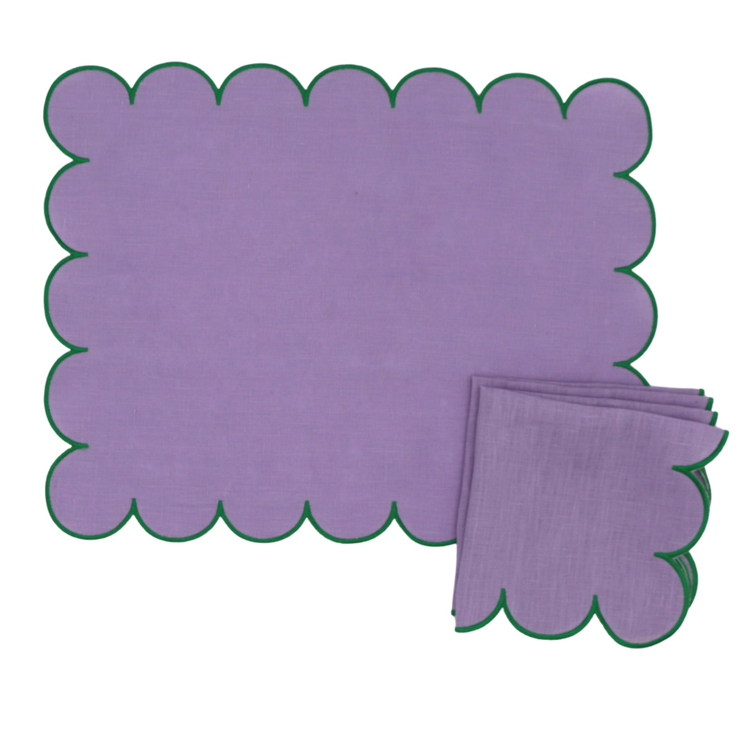 Lilac Adorned Placemat - Set of 4