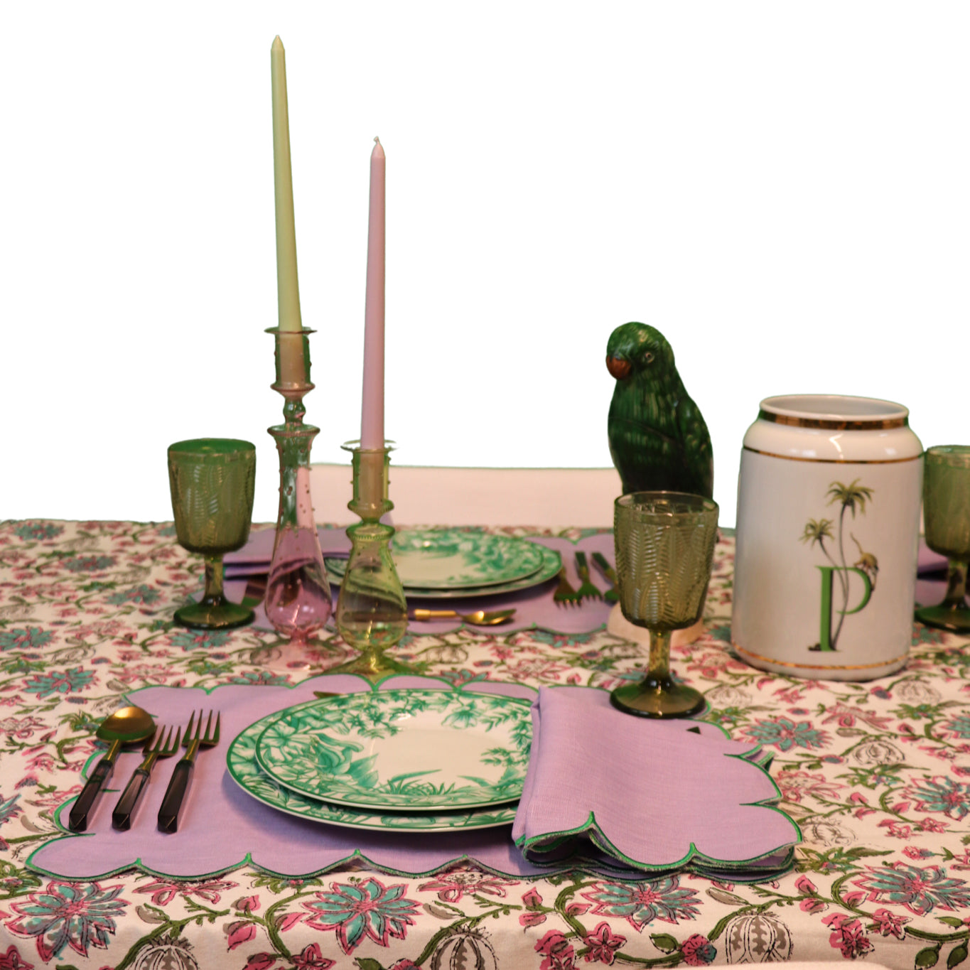 Lilac Adorned Placemat - Set of 4