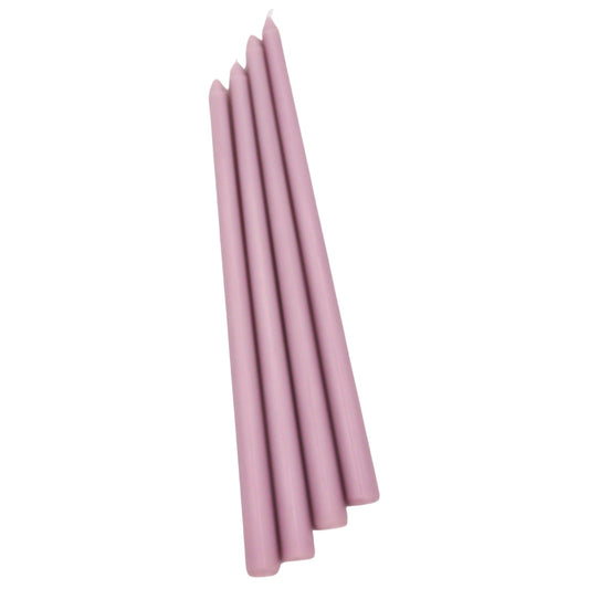 Lilac Hush Taper Candle - Pack of 4 (Extra Tall)