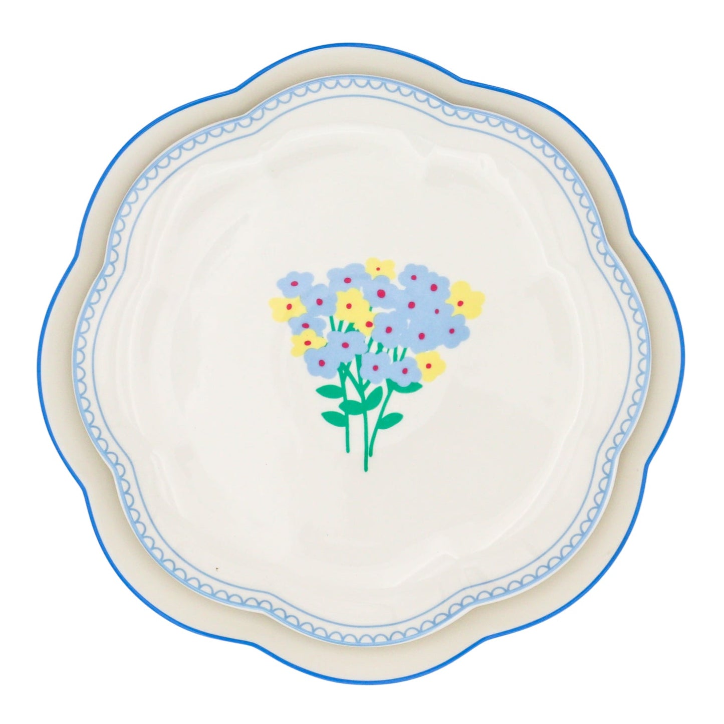 Meadow Flora Starter Plate - Set of 4