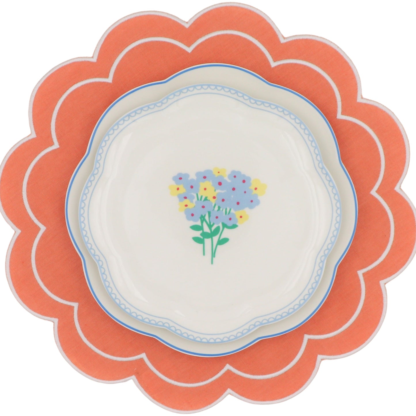Meadow Flora Starter Plate - Set of 4