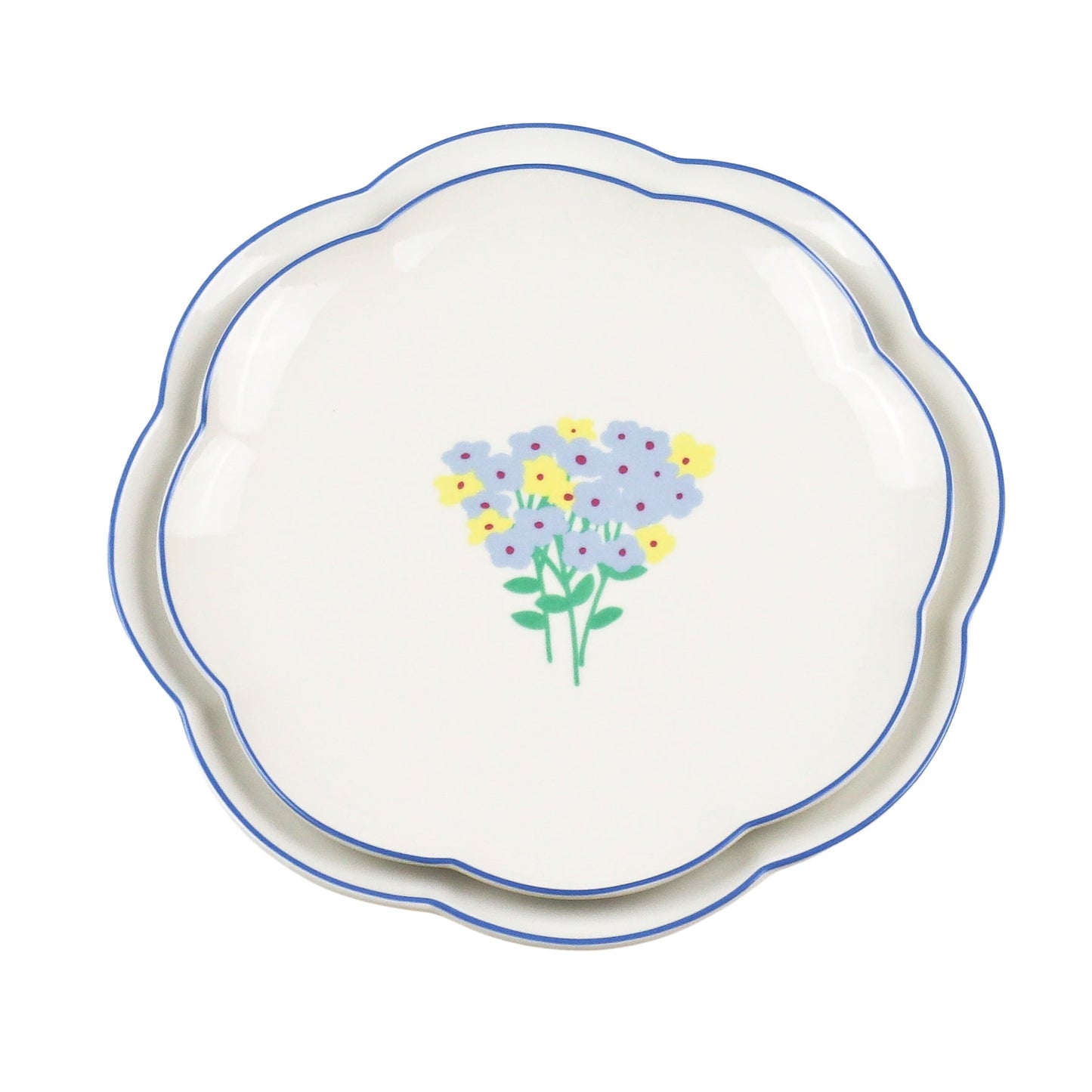 Meadow Flora Starter Plate - Set of 4
