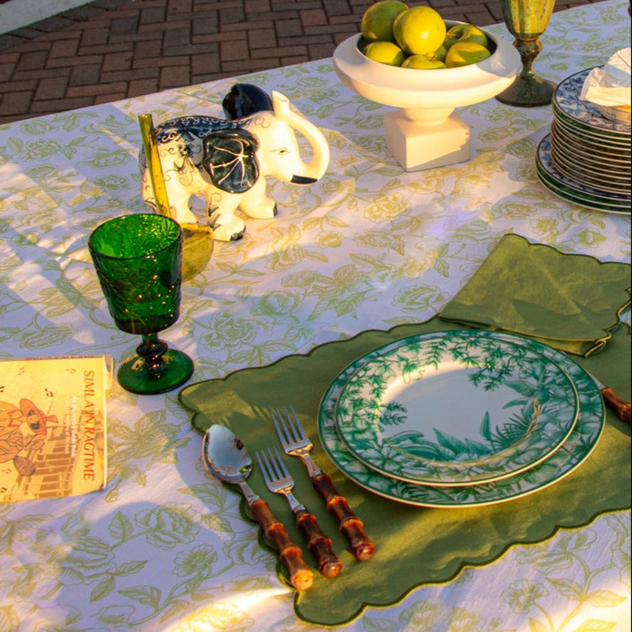 Monsoon Verdant Starter Plate - Set of 4