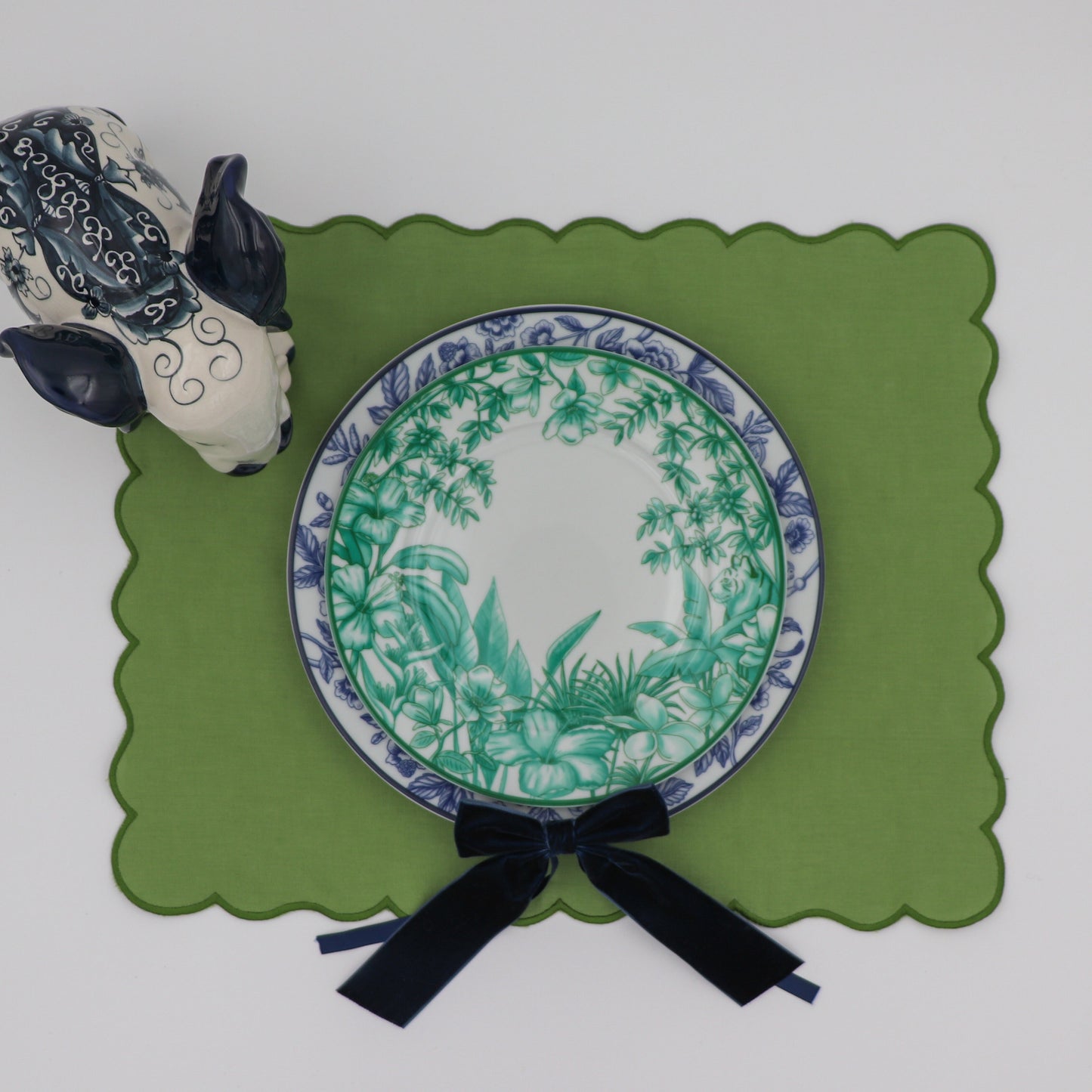 Monsoon Verdant Starter Plate - Set of 4