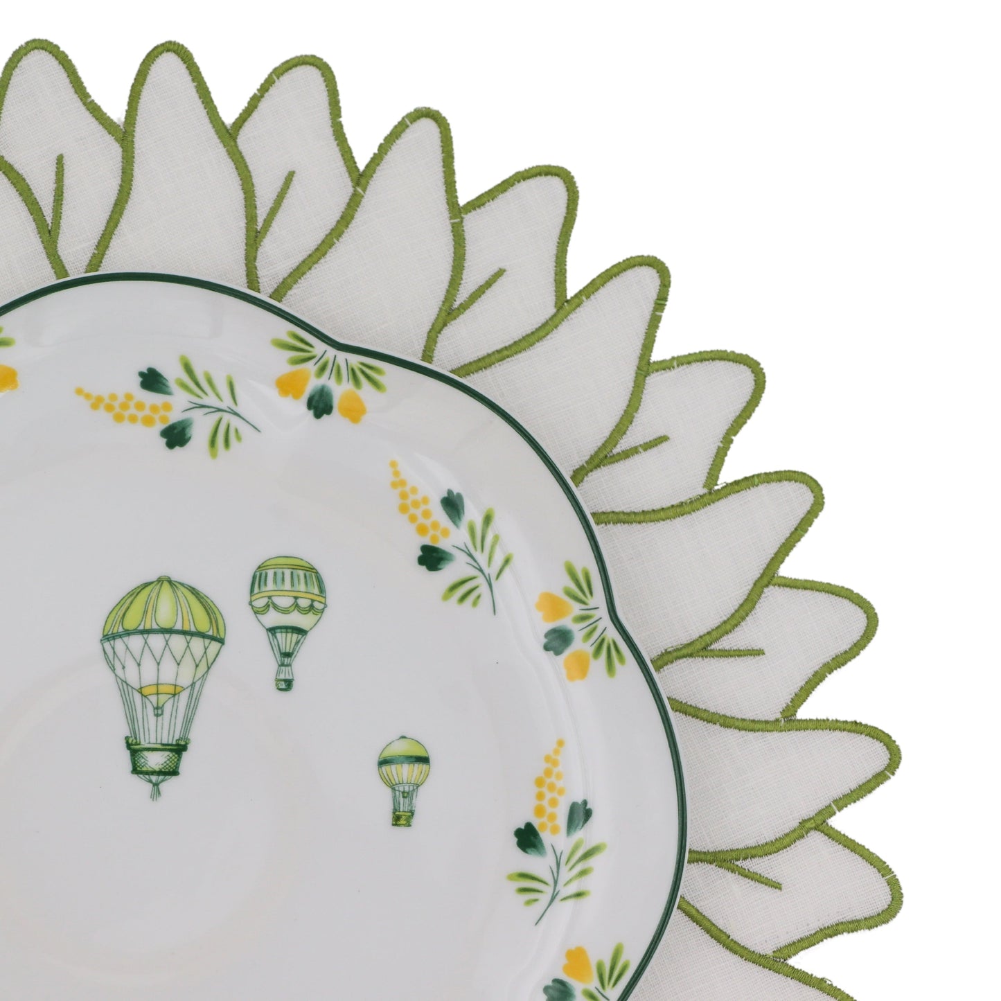 Olive Bloom Placemat - Set of 4
