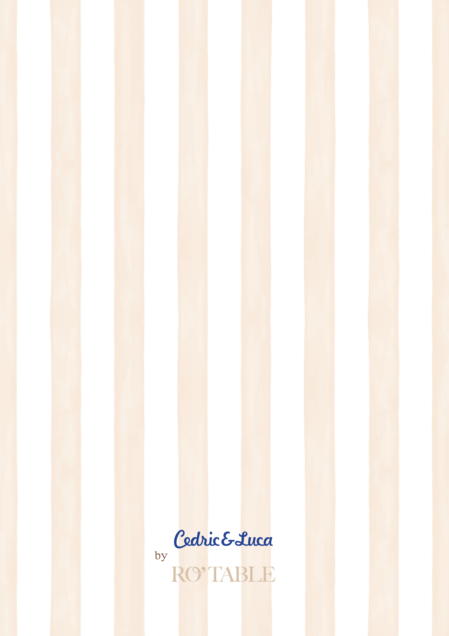 PRINTED MENU: Blossoming Brunch - Pink - Set of 6