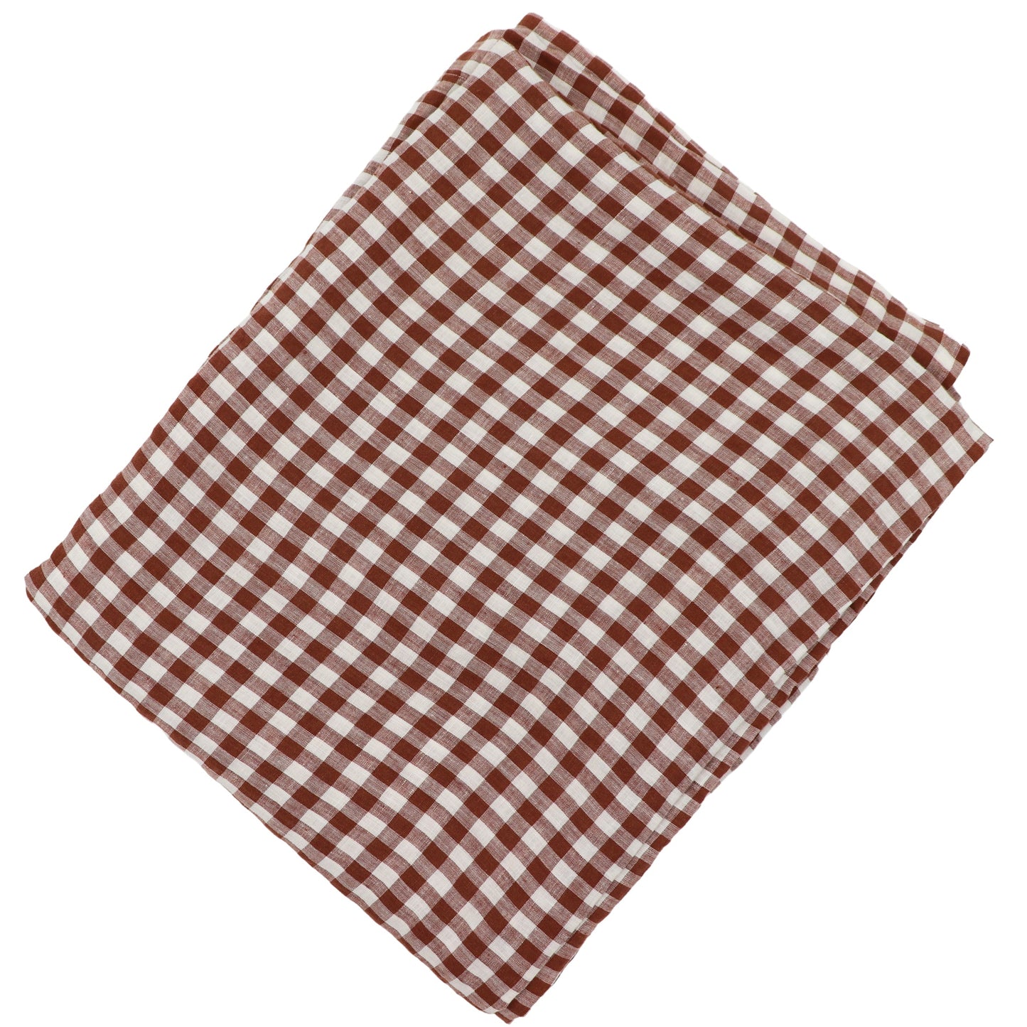 Pecan Plaid Tablecloth