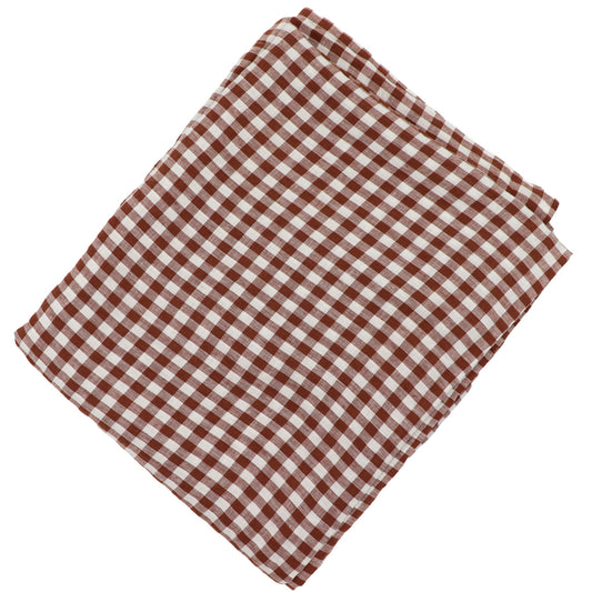 Pecan Plaid Tablecloth