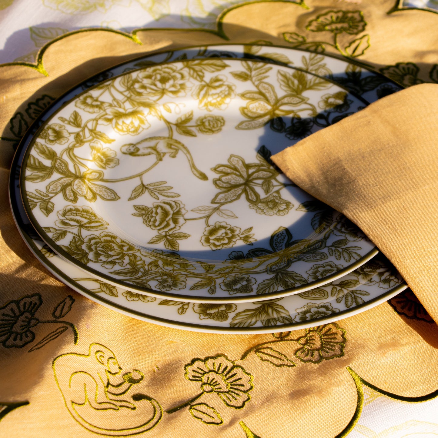 Pembroke Safari Starter Plate - Set of 4