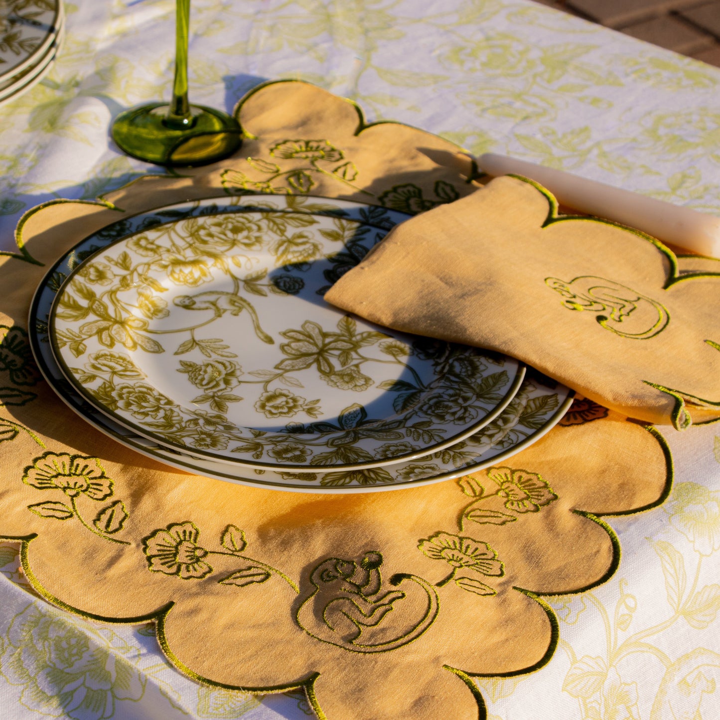 Pembroke Safari Starter Plate - Set of 4