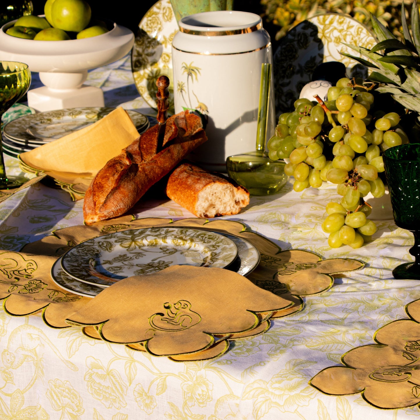 Pembroke Safari Starter Plate - Set of 4