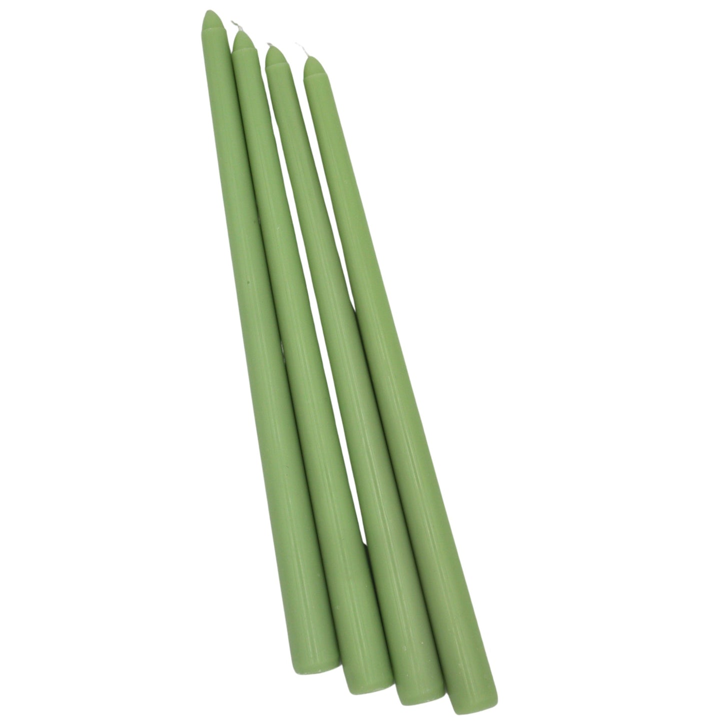 Extra Tall Pistachio Cream Taper Candle, 1 Case of 50 Candles (4 in each pack)