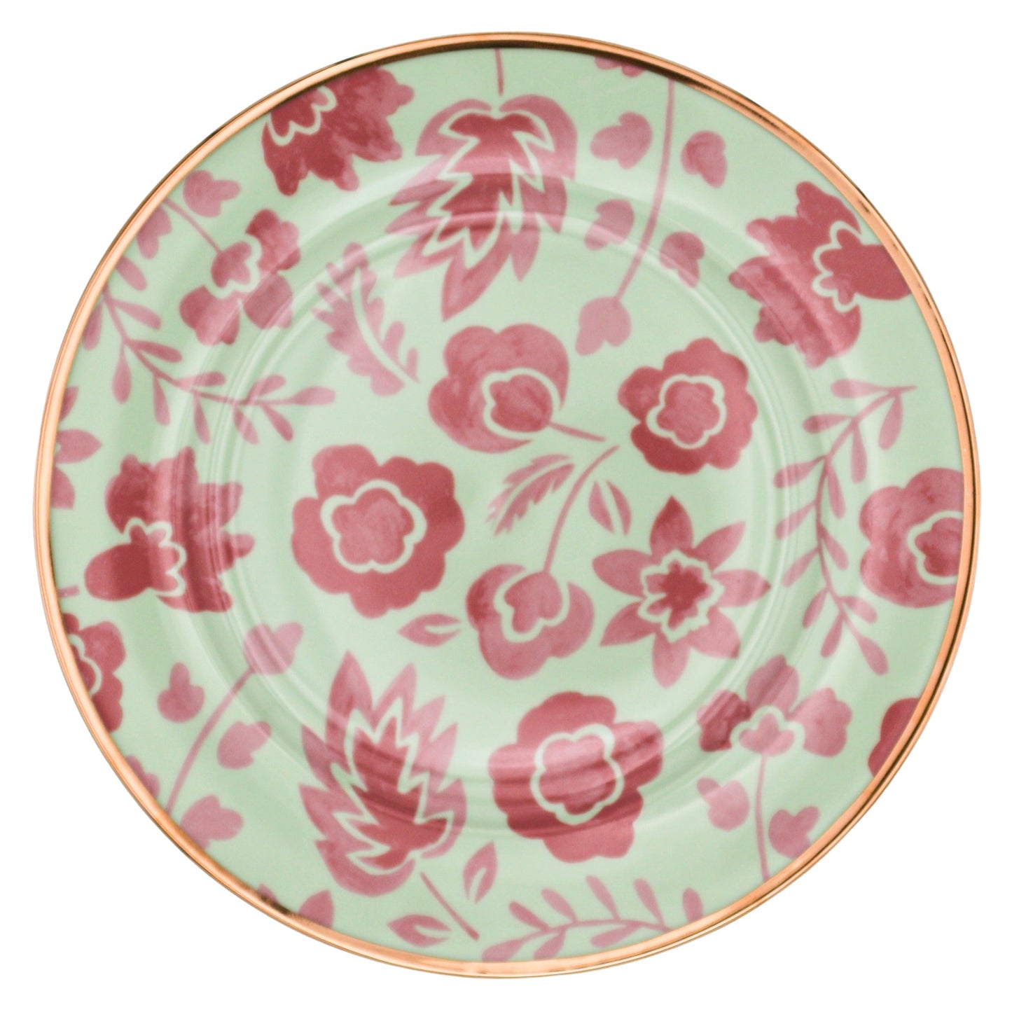 Pistachio & Lychee Leaf Dinner Plate - Set of 4
