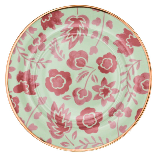 Pistachio & Lychee Leaf Dinner Plate - Set of 4
