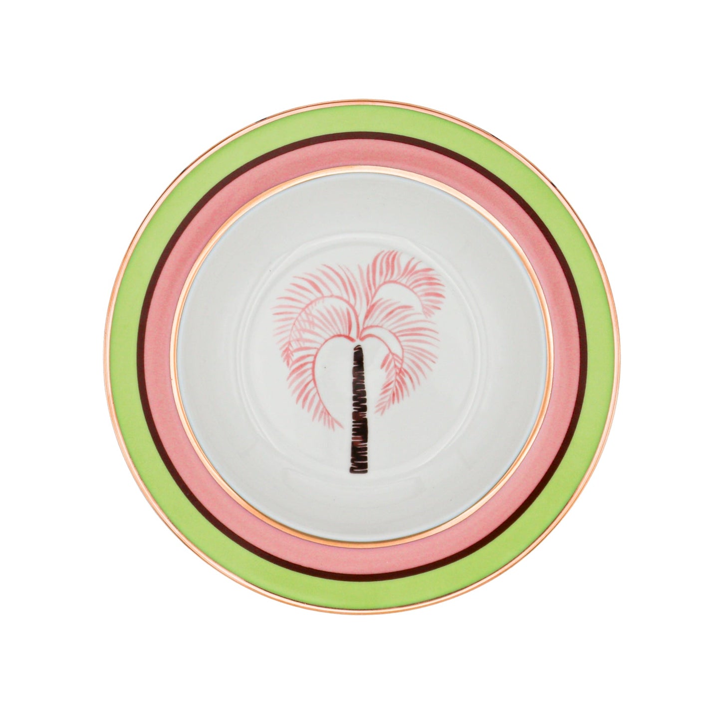 Pistachio & Lychee Palm Soup Bowl - Set of 4