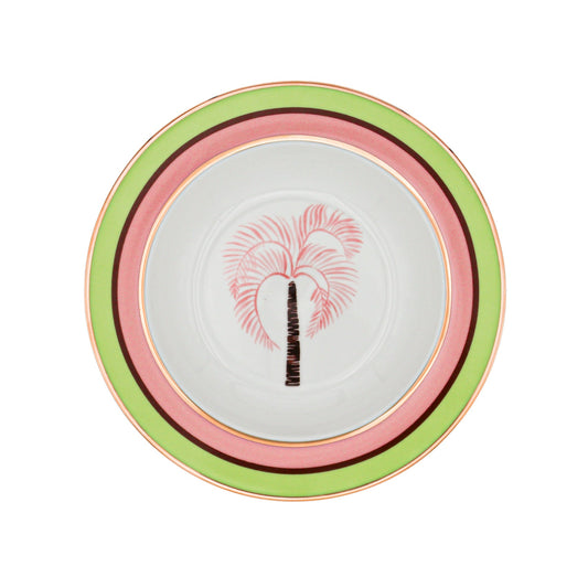 Pistachio & Lychee Palm Soup Bowl - Set of 4