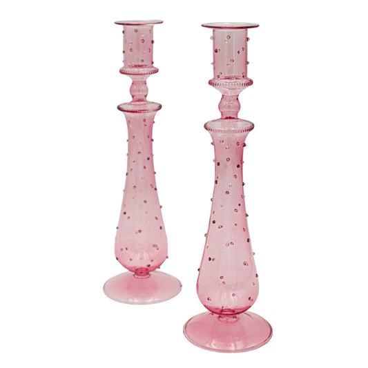 Rose Garden Dotty Candle Holder - Case of 12