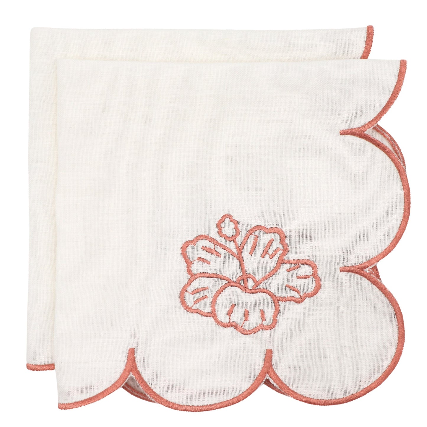 Rosette Ivory Napkin - Set of 4