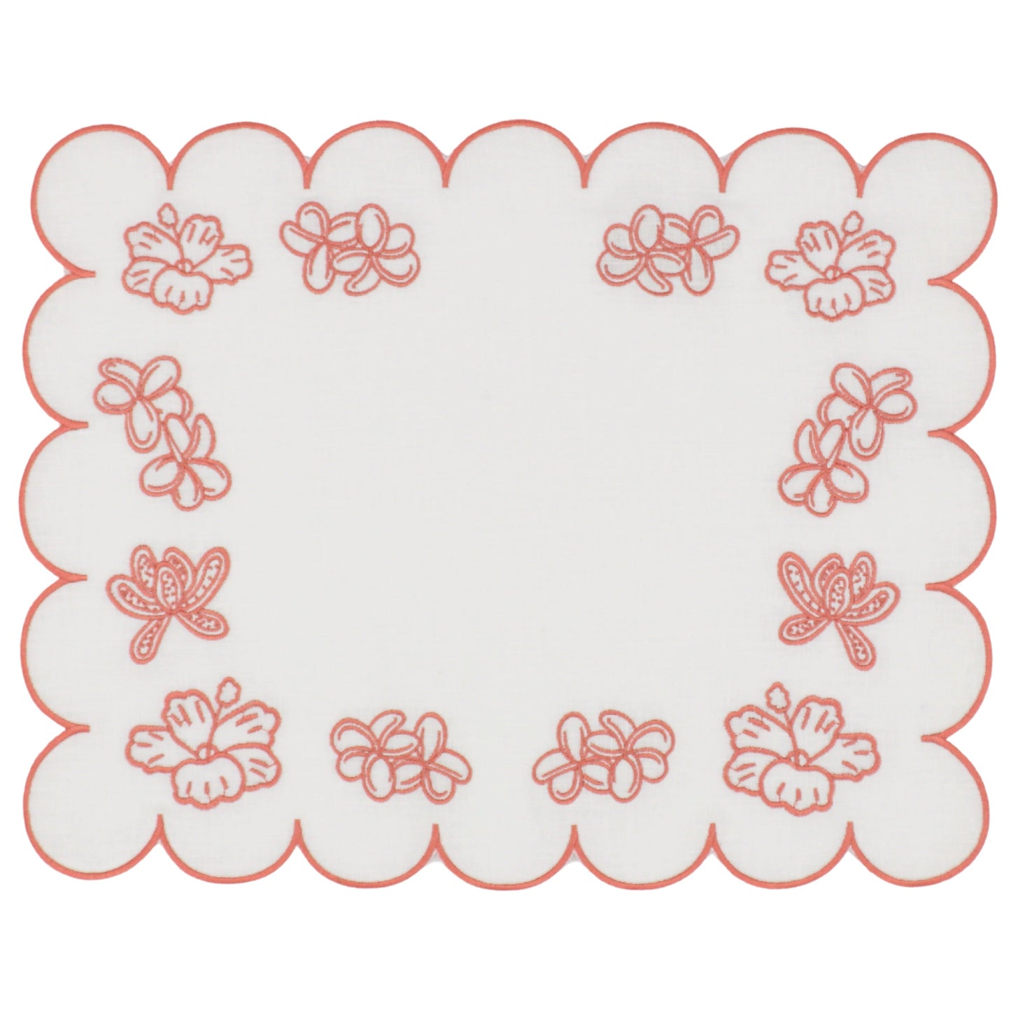 Rosette Ivory Placemat - Set of 4