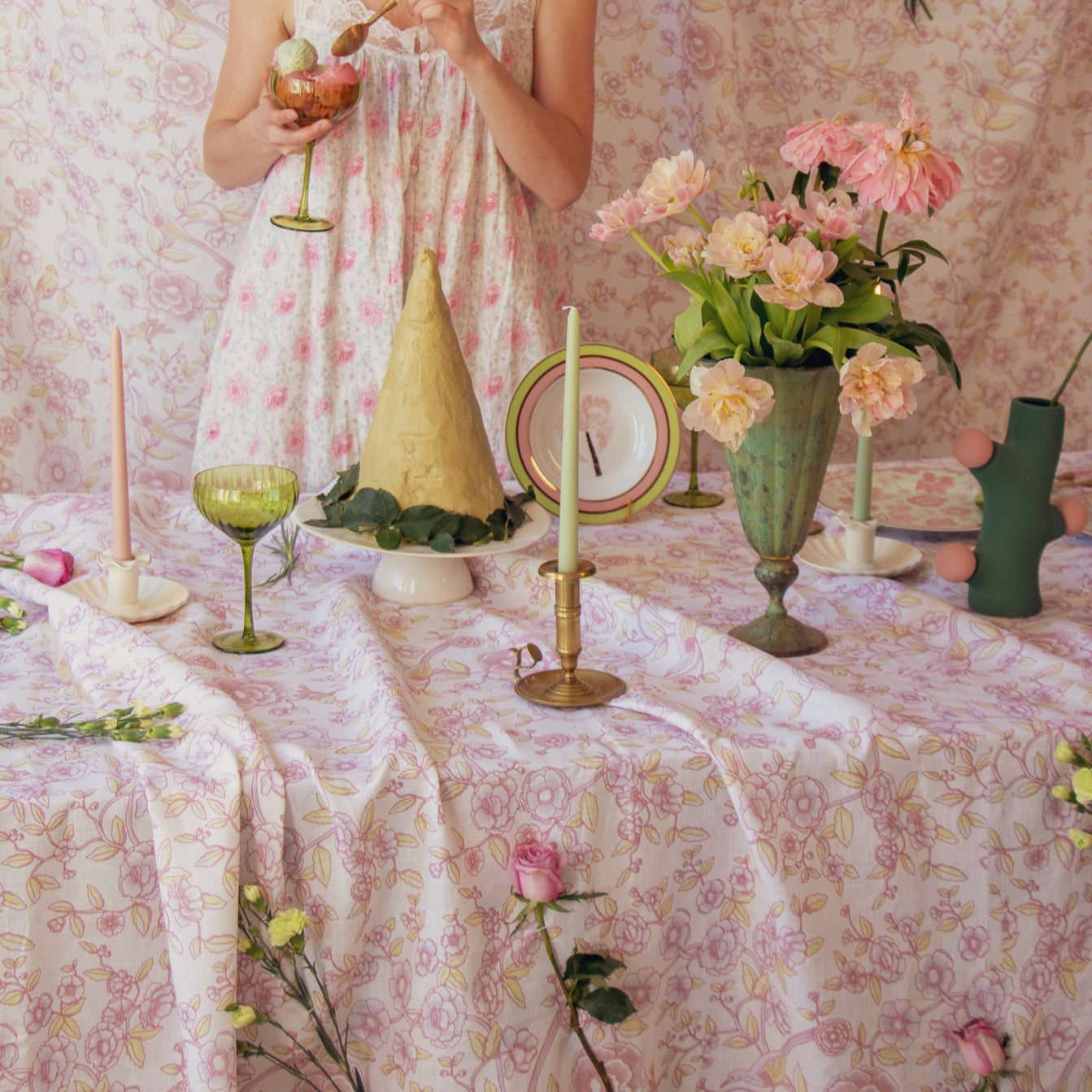 Sage Ribbed Coupe - Set of 4