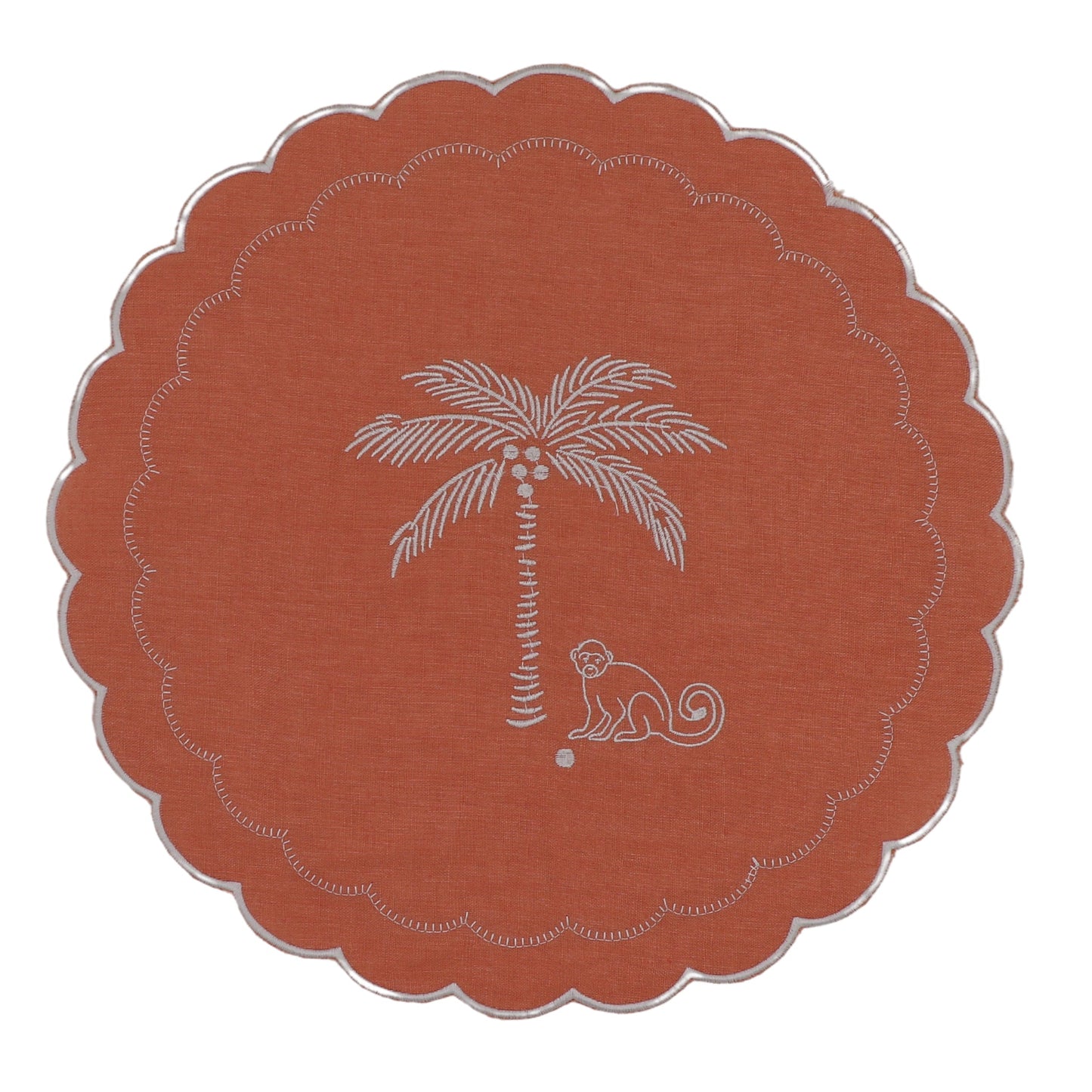 Salmon Sunset Simia Placemat - Set of 4