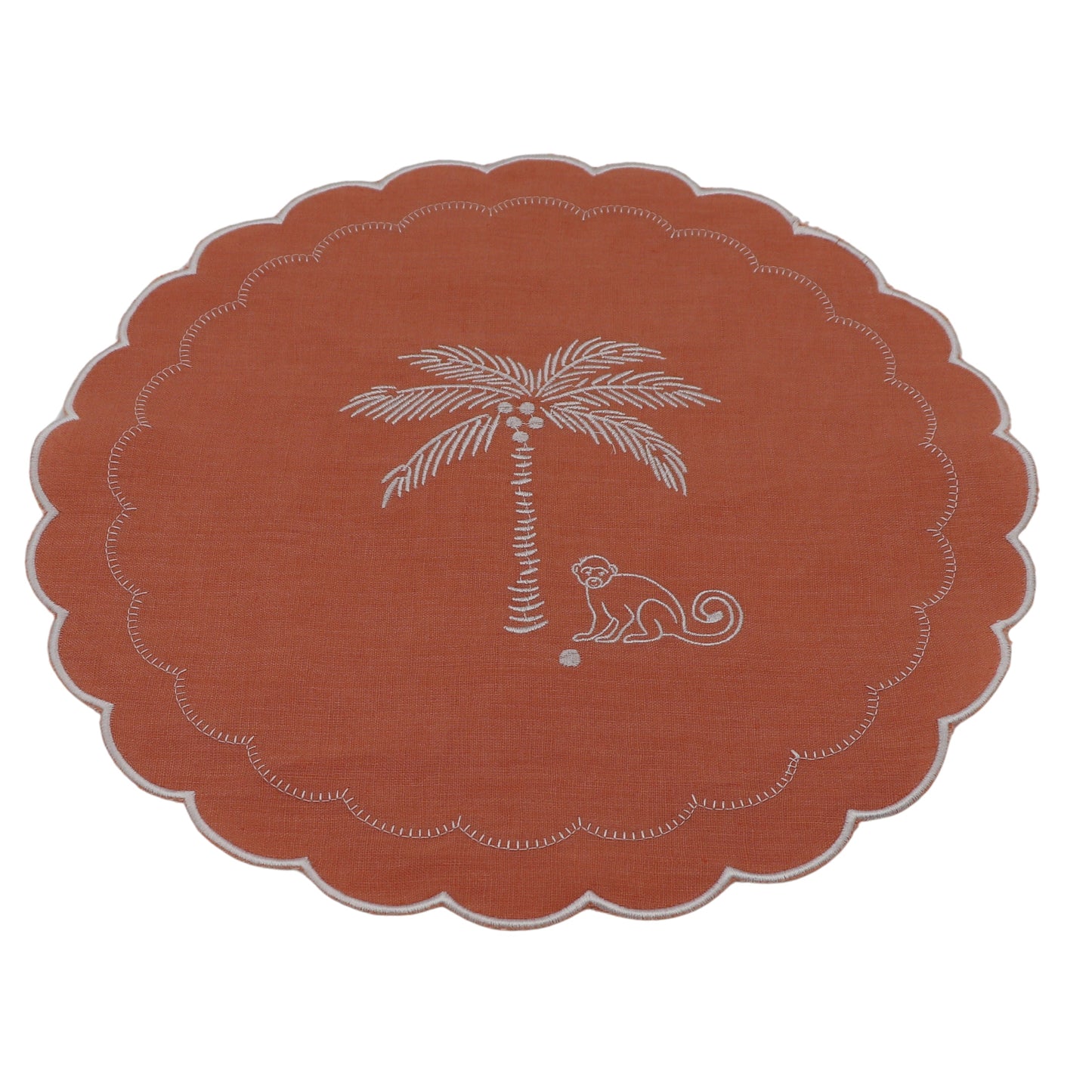 Salmon Sunset Simia Placemat - Set of 4