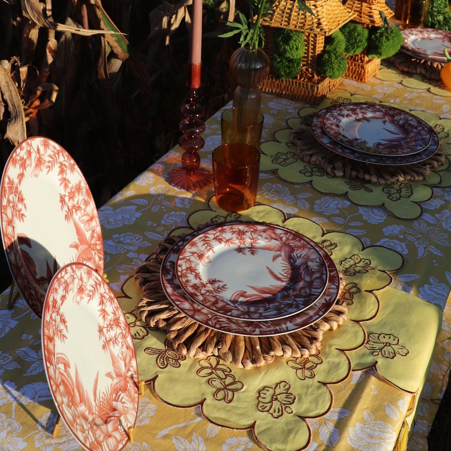 Sepia Estate Starter Plate - Set of 4