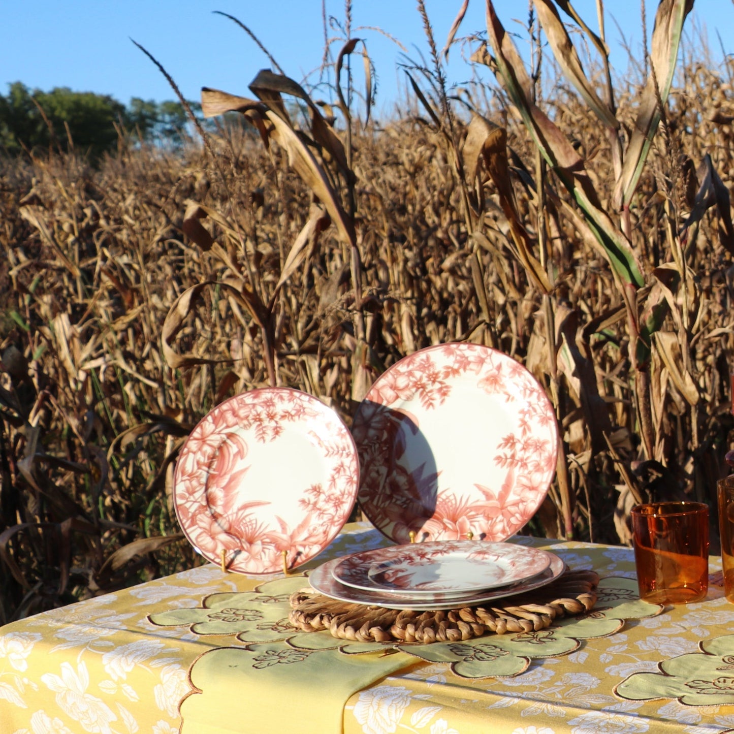 Sepia Estate Starter Plate - Set of 4