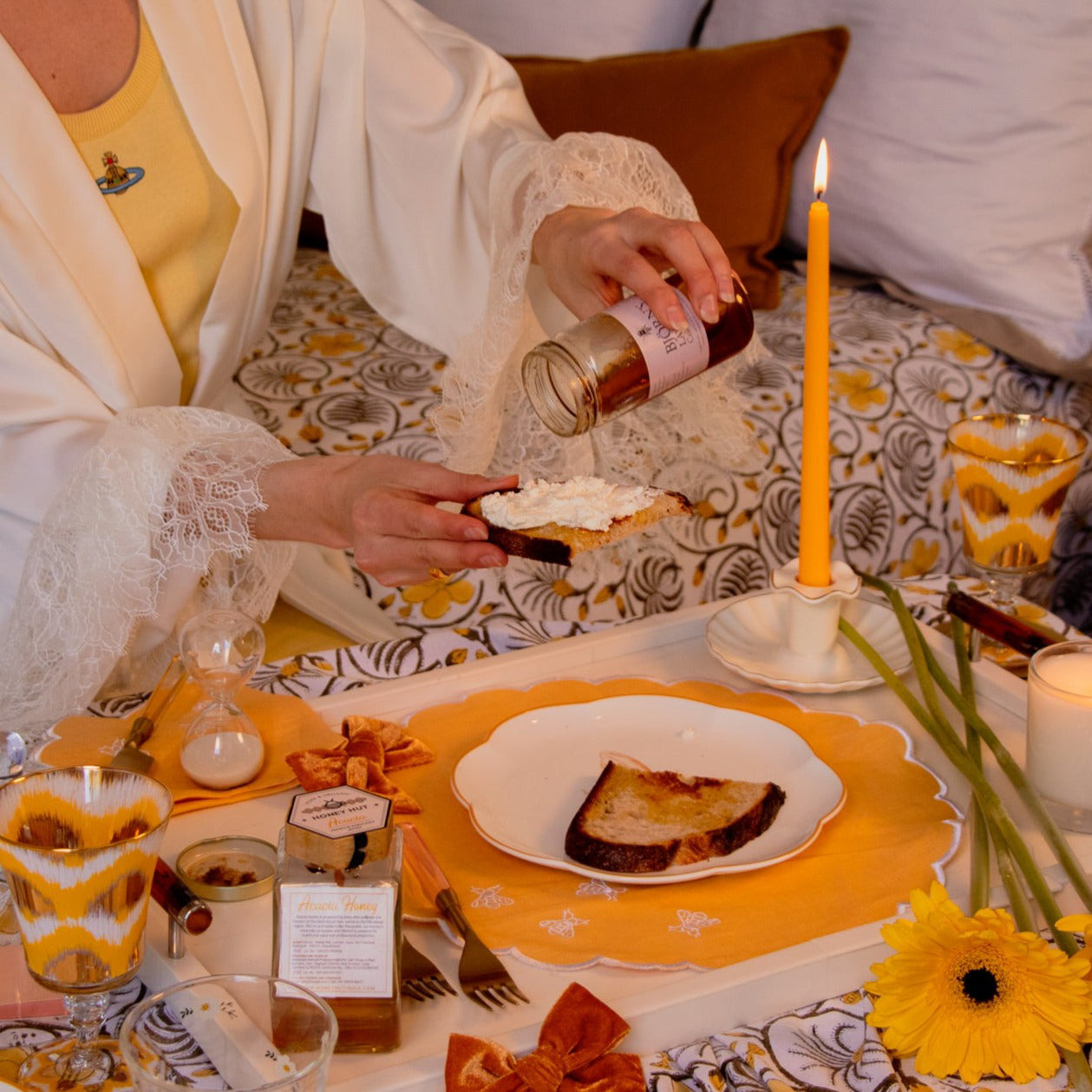 Spiced Citrus Taper Candle - Pack of 4 (Extra Tall)