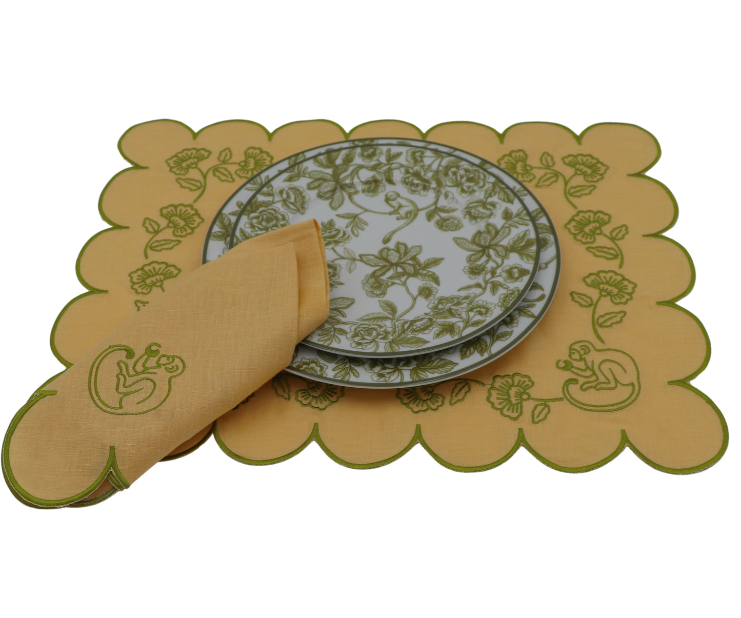 Sunlit Moss Napkin - Set of 4