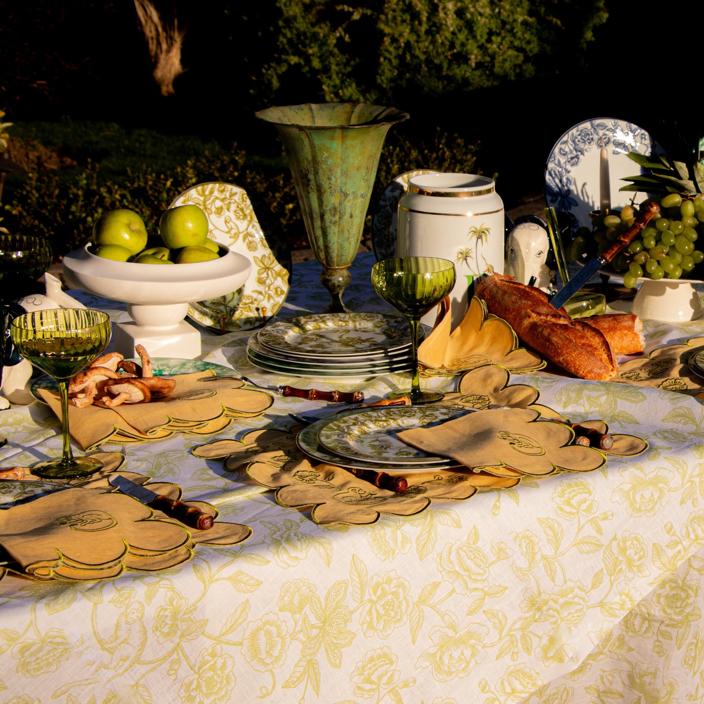 Sunlit Moss Placemat - Set of 4