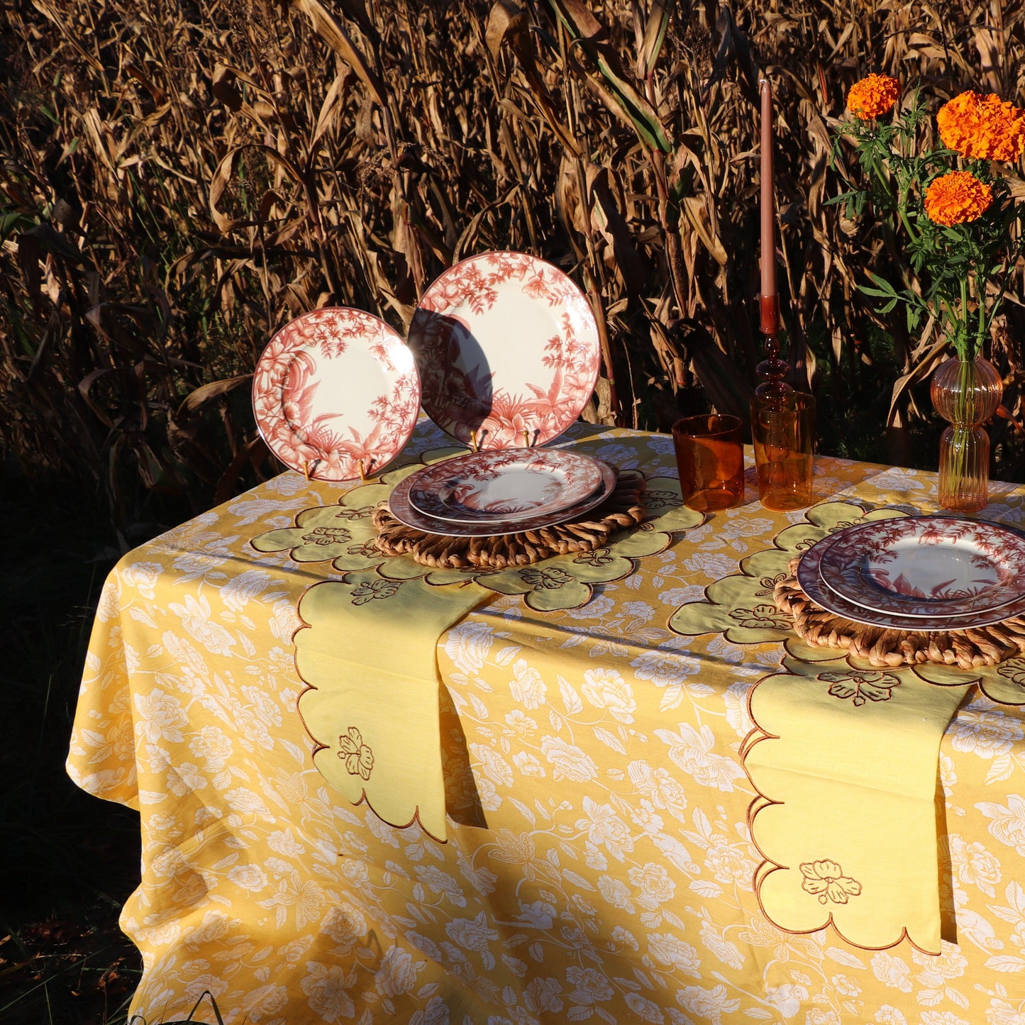 Tawny Marigold Napkin - Set of 4