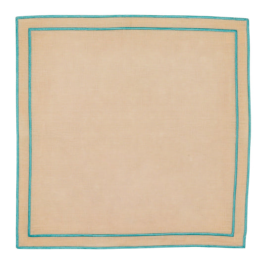 Tidal Blue Square Placemat - Set of 2