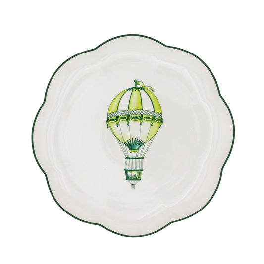 Valensole Lavender Scalloped Starter Plate - Set of 4