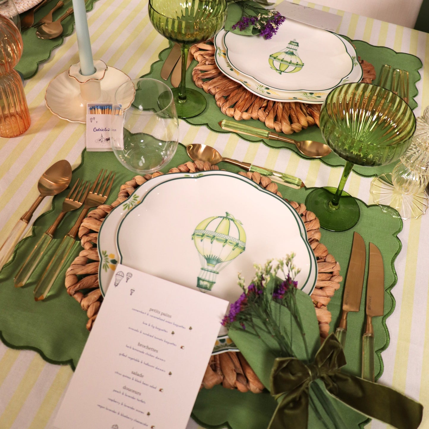 Water Hyacinth Placemat - Set of 4