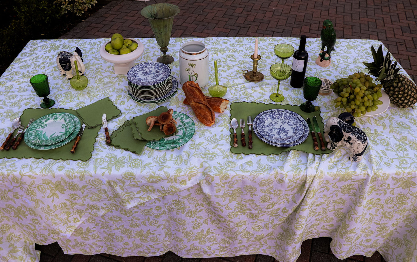 Bombay Blue Dinner Plate - Set of 4